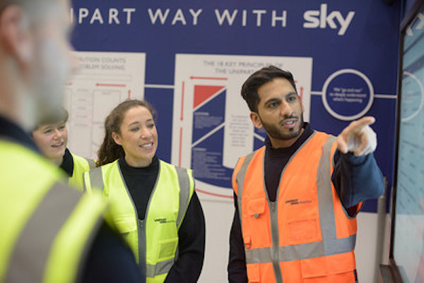 Unipart Logistics has signed a two-year contract extension with Sky, Europe’s leading media and entertainment company