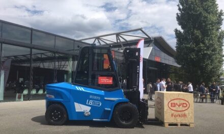 BYD Forklift unveils advanced products at LogiMAT