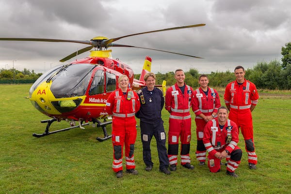 PALLET NETWORK PLEDGES 2023 SUPPORT TO MIDLANDS AIR AMBULANCE CHARITY
