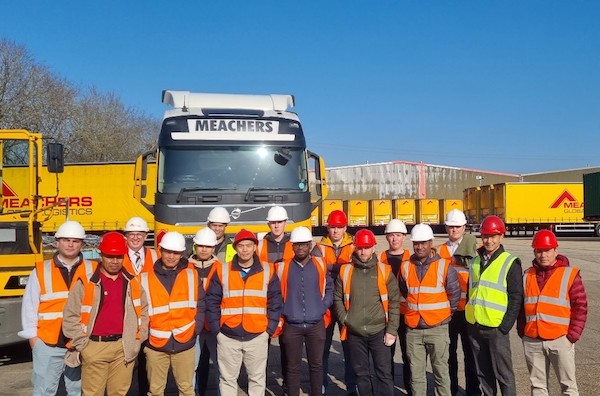 Military students complete commercial logistics recce at Meachers