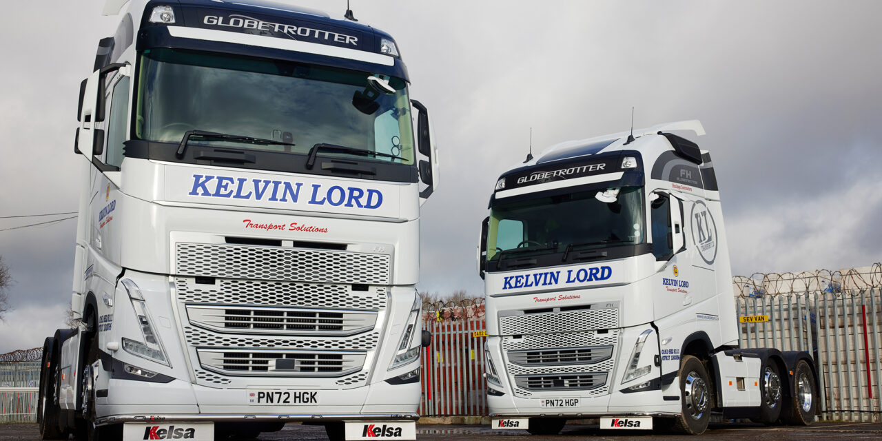 KELVIN LORD GROUP TURNS TO VOLVO FOR ITS FIRST EVER NEW TRUCKS