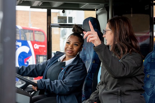 More women behind the wheel: female bus drivers up by 20% at Go-Ahead