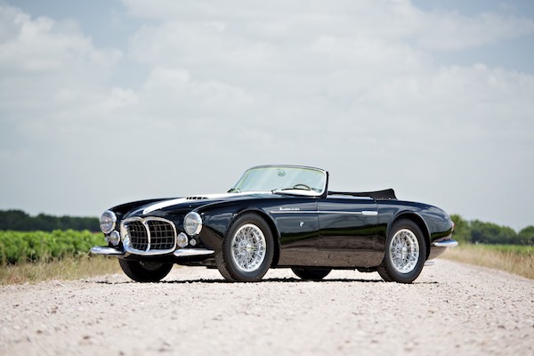 Majestic Ultra-Rare 1950s Maserati Frua Spider to Appear in UK for First Time at September’s Concours of Elegance