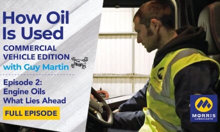 Guy Martin explores the future of oil in commercial vehicles  with Morris Lubricants