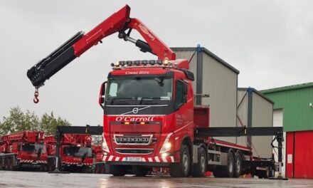 VOLVO TRUCKS CONTINUES TO DELIVER THE GOODS FOR O’CARROLL HAULAGE & CRANE HIRE WITH NEW FH 8×2 RIGID