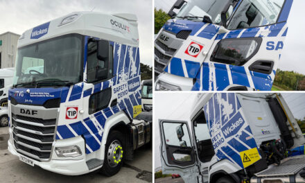 TIP Group upgrades Wickes trailer and truck fleet whilst bolstering their truck safety campaign