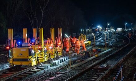 Track and signalling works progress on Hope Valley Railway Upgrade despite tough conditions