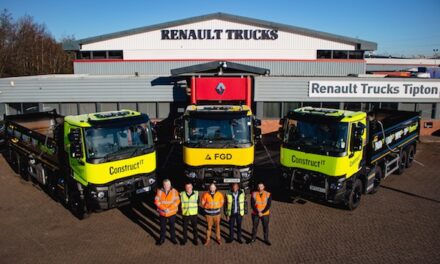 Construct IT take delivery of their next batch of Renault Tippers to expand partnership with FGD Limited