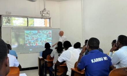UK LOGISTICS EXPERT’S LECTURES INSPIRE STUDENTS IN TANZANIA